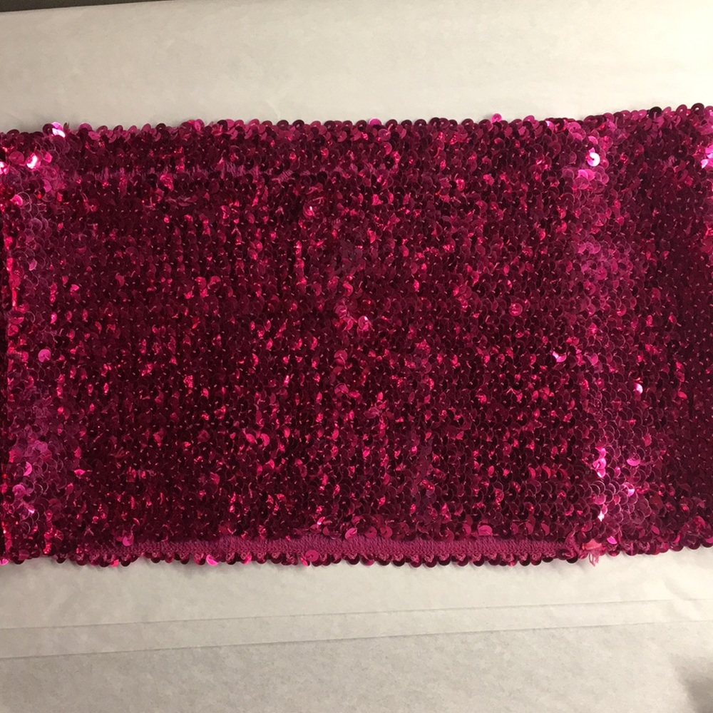 Sequins tube top!